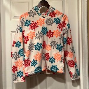 Girls fleece hoodie size 14